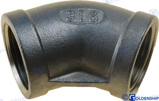 Goldenship® 45º ELBOW BANDED AISI316 3/4 GS30562