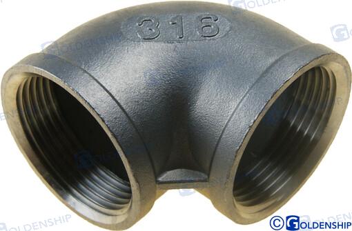 Goldenship® 90º ELBOW BANDED AISI 316 1-1/4 GS30544