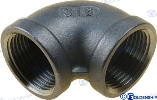 Goldenship® 90º ELBOW BANDED AISI 316 3/4 GS30542