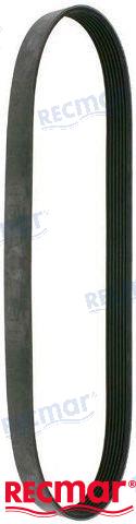Recmar® Drive Belt for Volvo Penta D3 replaces 22283751 non power steering model - Image 2