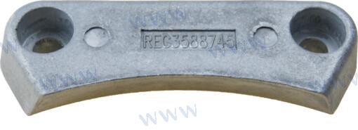 Anode, aluminium for Volvo Penta DP-H & DP-R transoms