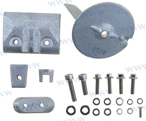 Anode kit, magnesium for Yamaha 40-50 hp