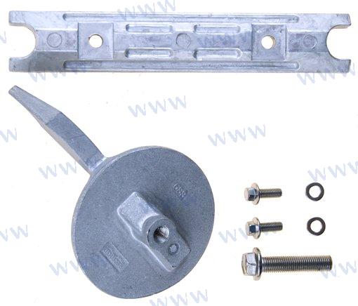 Anode kit, zinc for Yamaha 60-90 hp