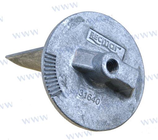 Aluminium Anode Trim Tab for MerCruiser/Mercury/Mariner/Honda