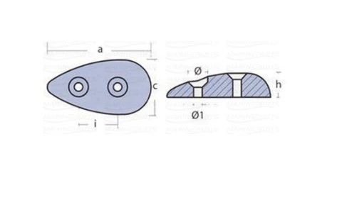 ANODE OVAL 140X40X22 - Image 2