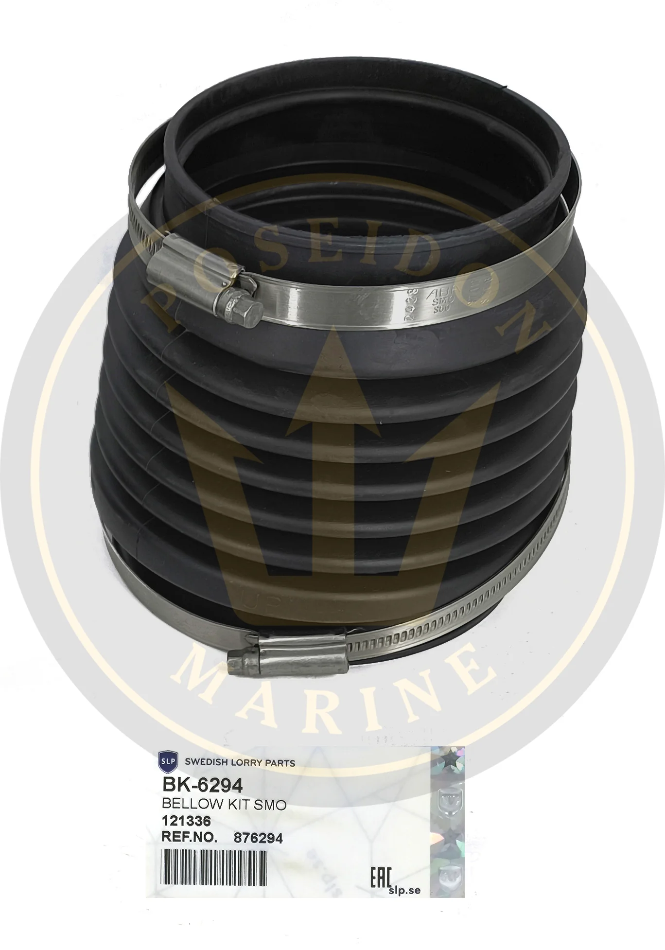 SLP® drive Bellows kit for Volvo Penta AQ280 AQ290 876294