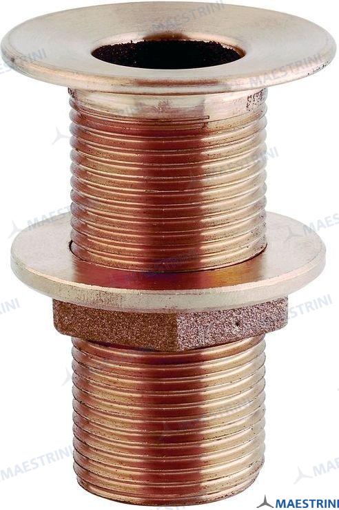 Maestrini® BRONZE THROUGH HULL OUTLET WELL PATTERN GS30623