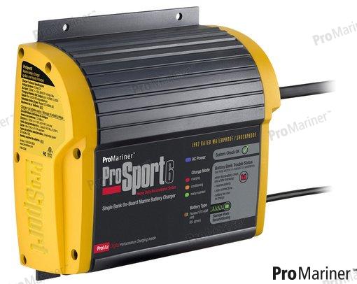 Battery Charger ProMariner 6A 12V 1-battery
