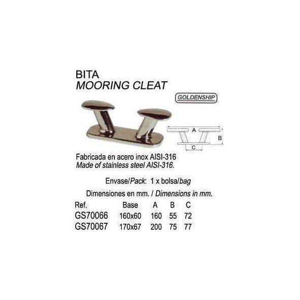 CLEAT AISI316 160 MM - Image 2