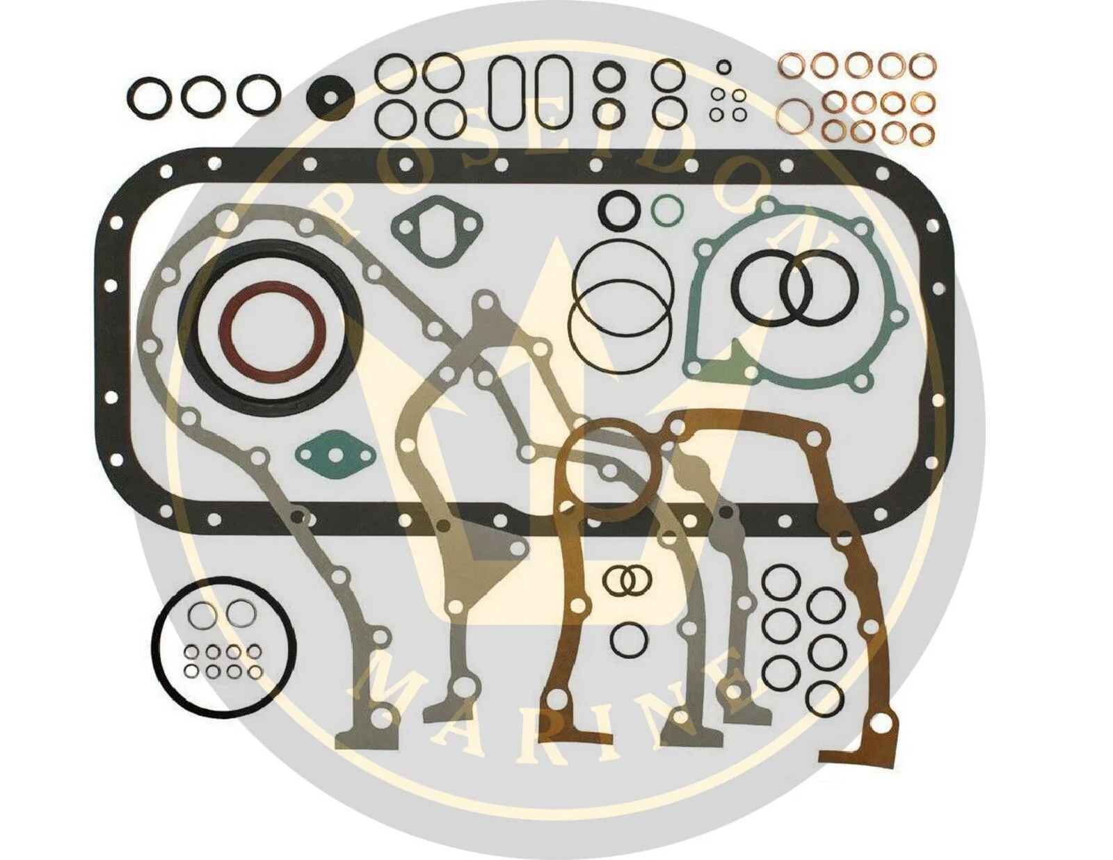 Crom® Oil pan gasket Set Volvo Penta AD31 TMD31 TAMD31 KAD32 876361 876105