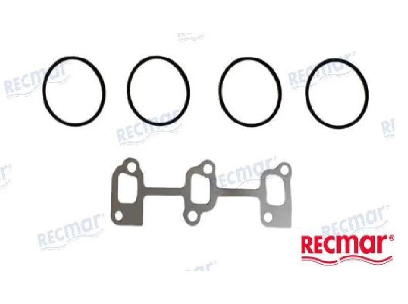 Recmar® Seal kit Yanmar 3YM radiator cooler 128990-44100 119717-13110 - Image 3