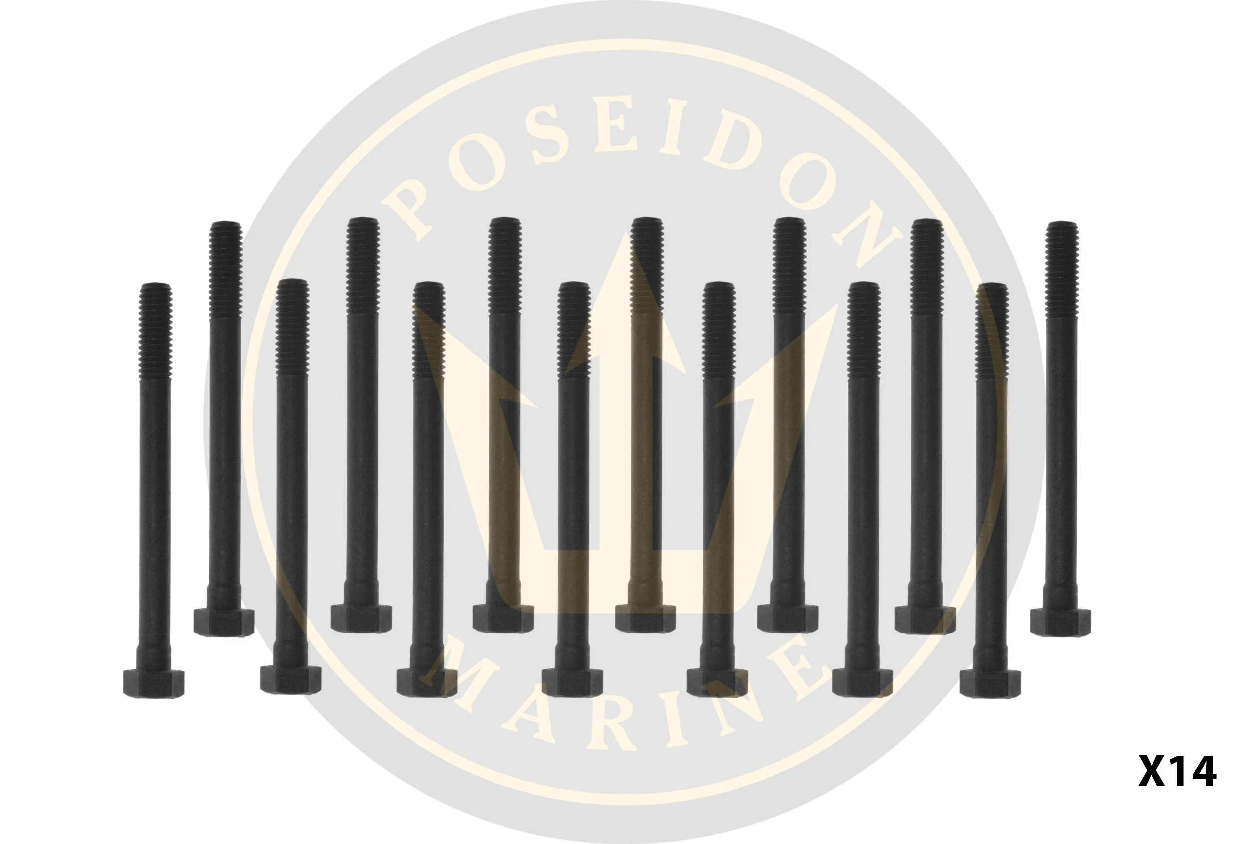 Crom® Cylinder head bolt AQ115 AQ130 AQ165 AQ170 191523 - Image 2