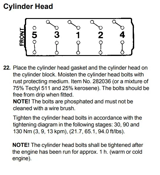 Crom® Head Gasket Set for Volvo Penta AD30A AQAD30A MD30A TAMD30A TD30A TMD30A RO: 3582597 876453 - Image 2