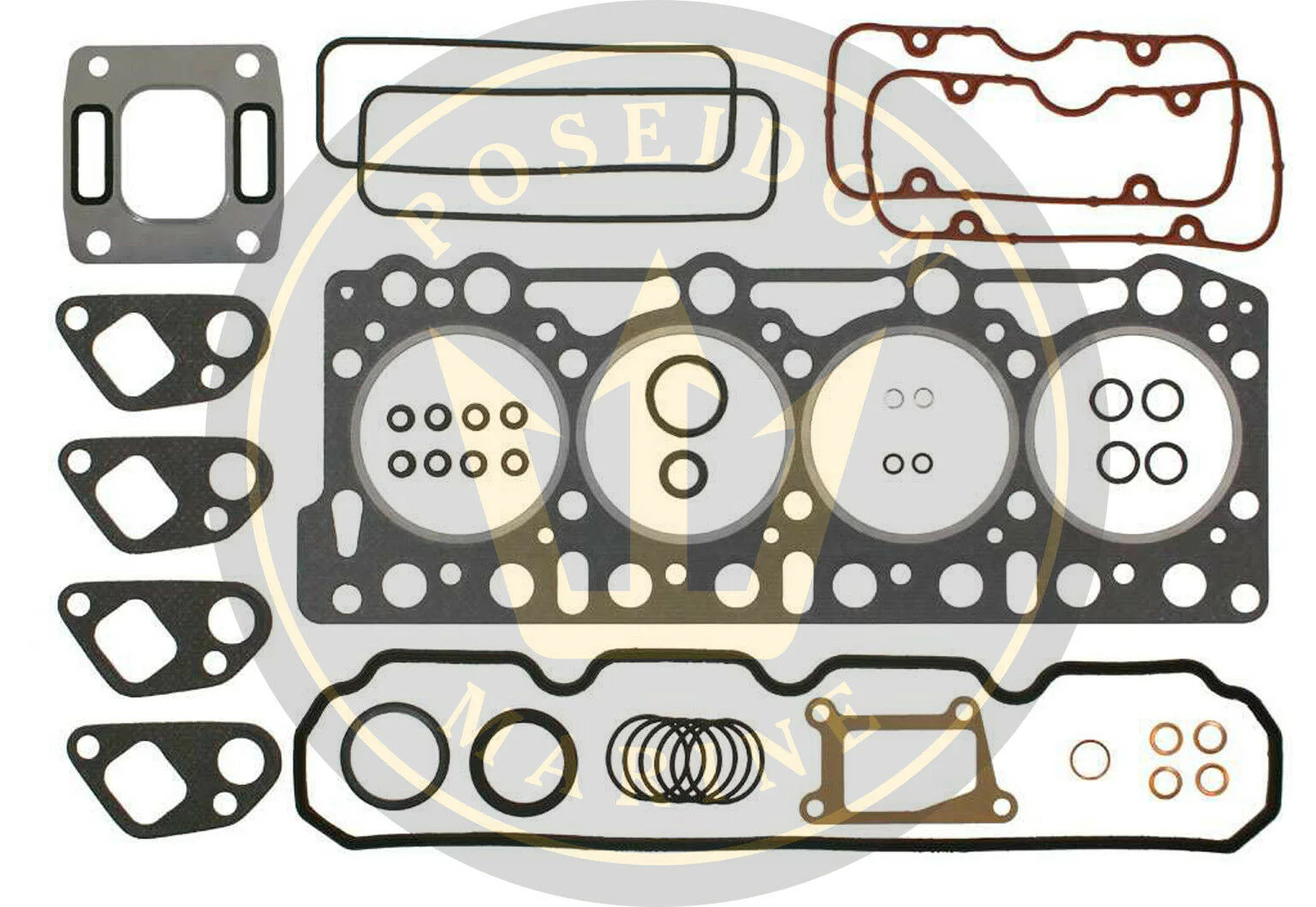 Crom® Head Gasket Set for Volvo Penta AD31 TAMD31 TMD31 KAD32 3582435 3582432