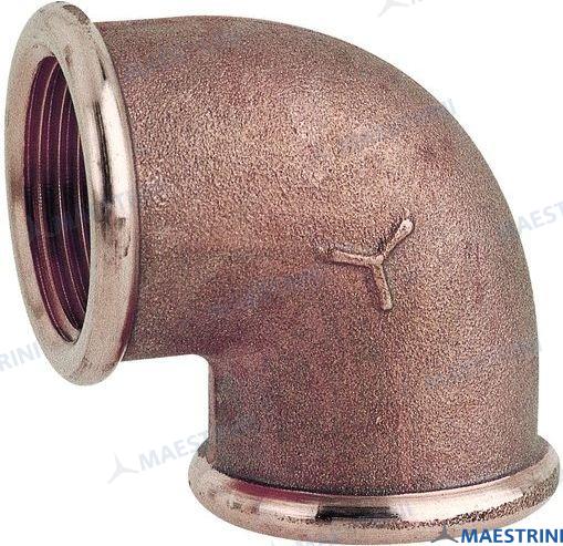 Maestrini® ELBOW F/F BRONZE 4" GS30659