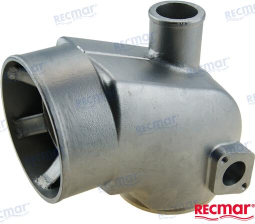 Recmar® Stainless steel Exhaust Elbow Volvo Penta 31 32 41 42 43 44 300 861289 - Image 6