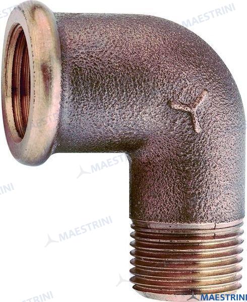 Maestrini® ELBOW M/F BRONZE 1 1/4" GS30664