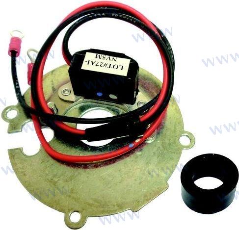 Elecronic ignition conversion kit for Delco 6 cyl. distributors