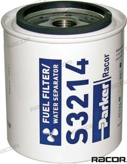 Racor fuel filter/replacement element gasoline 10 micron type 4
