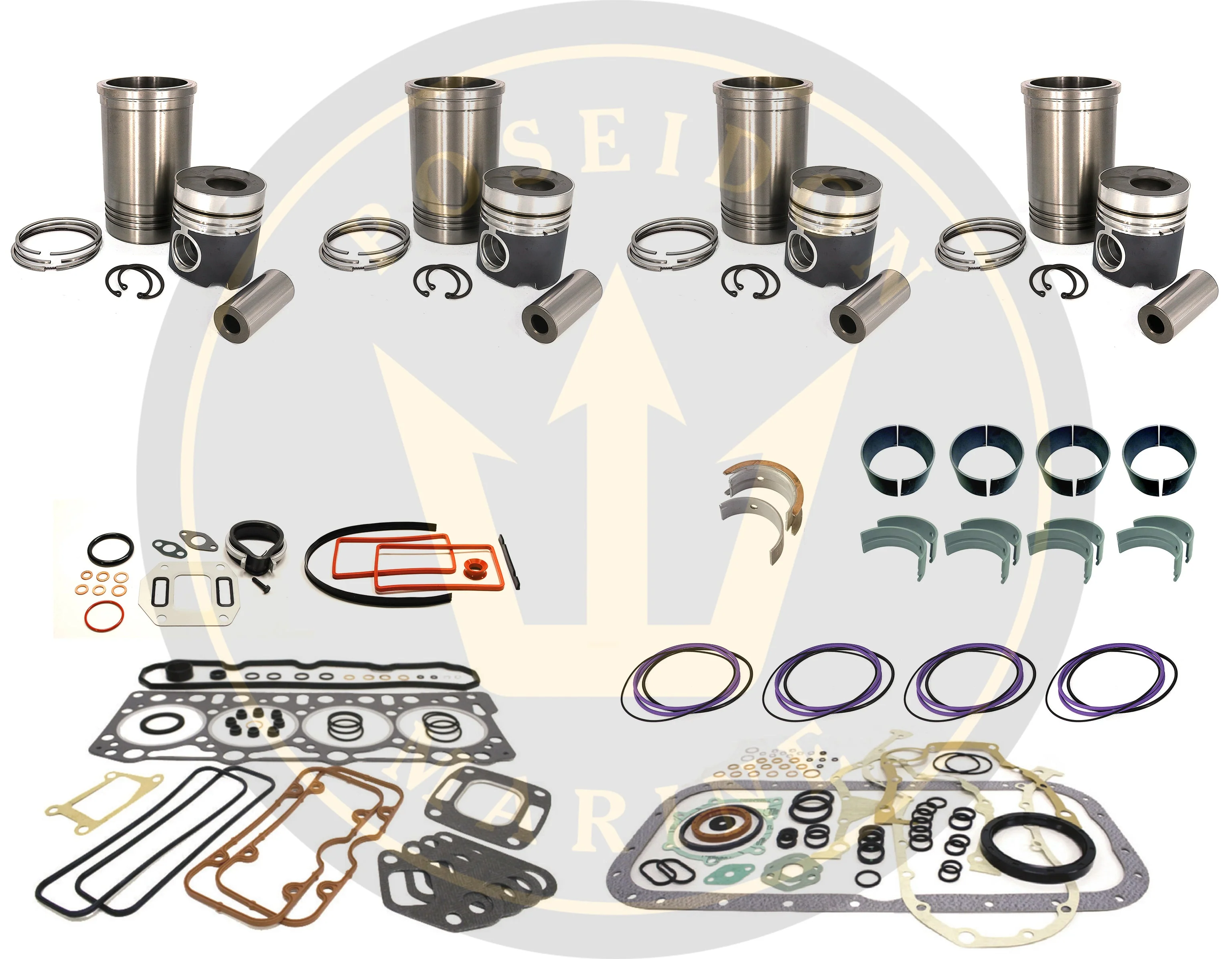 Engine overhaul kit for Volvo Penta TAMD31D AD31XD 876970 22389354
