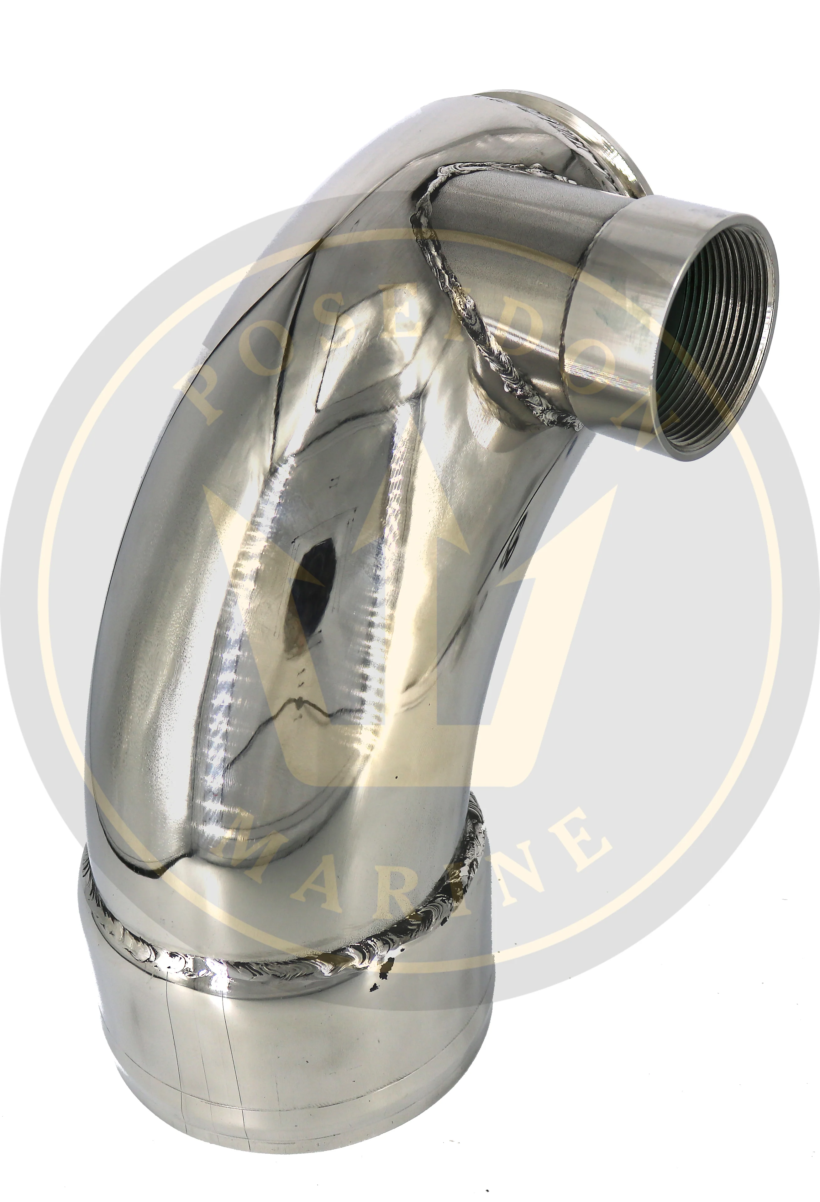 Sedilmare® Stainless Steel Elbow Volvo Penta D63 D71 D73 D74 3830988