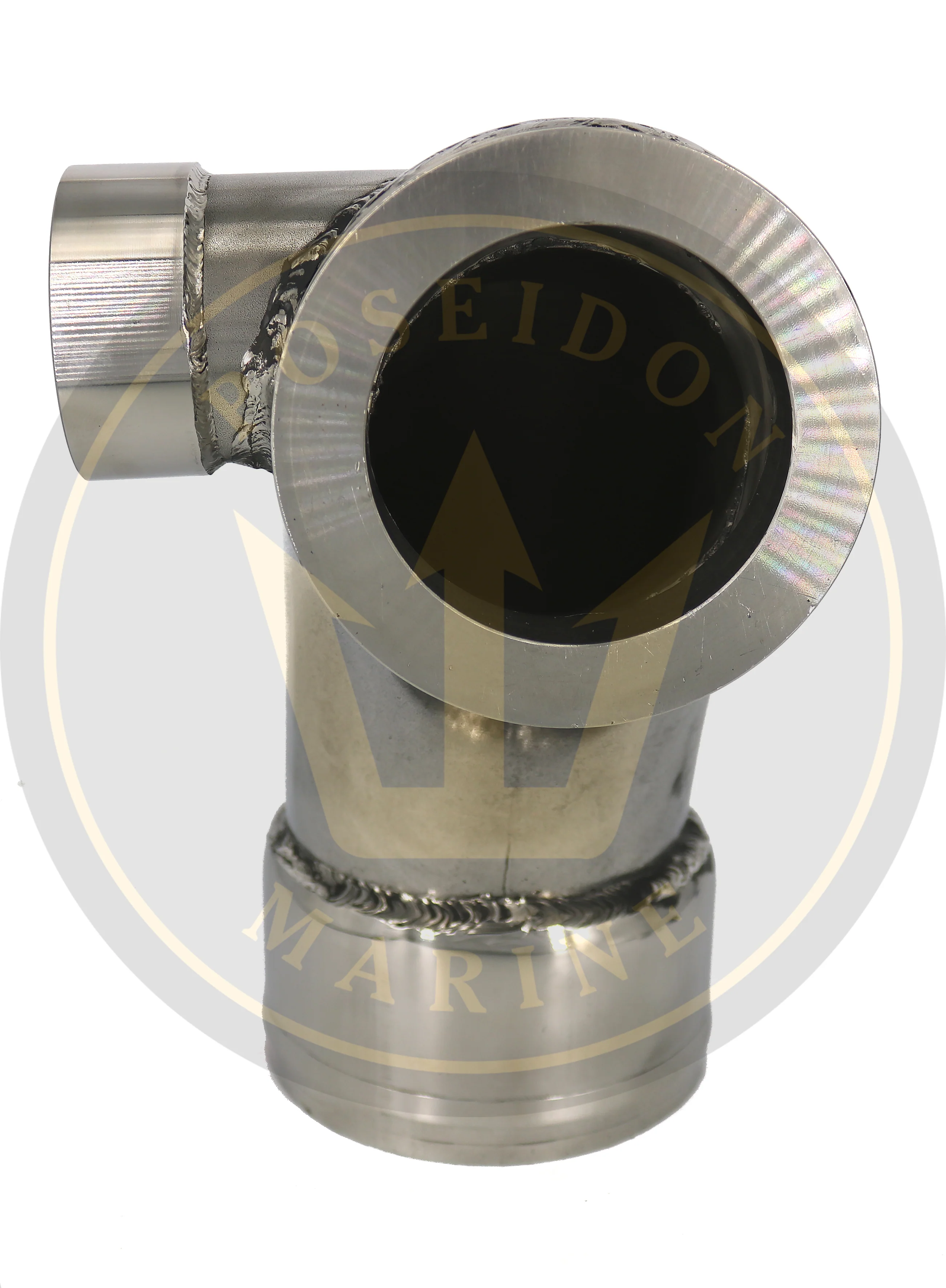 Sedilmare® Stainless Steel Elbow Volvo Penta D63 D71 D73 D74 3830988 - Image 4