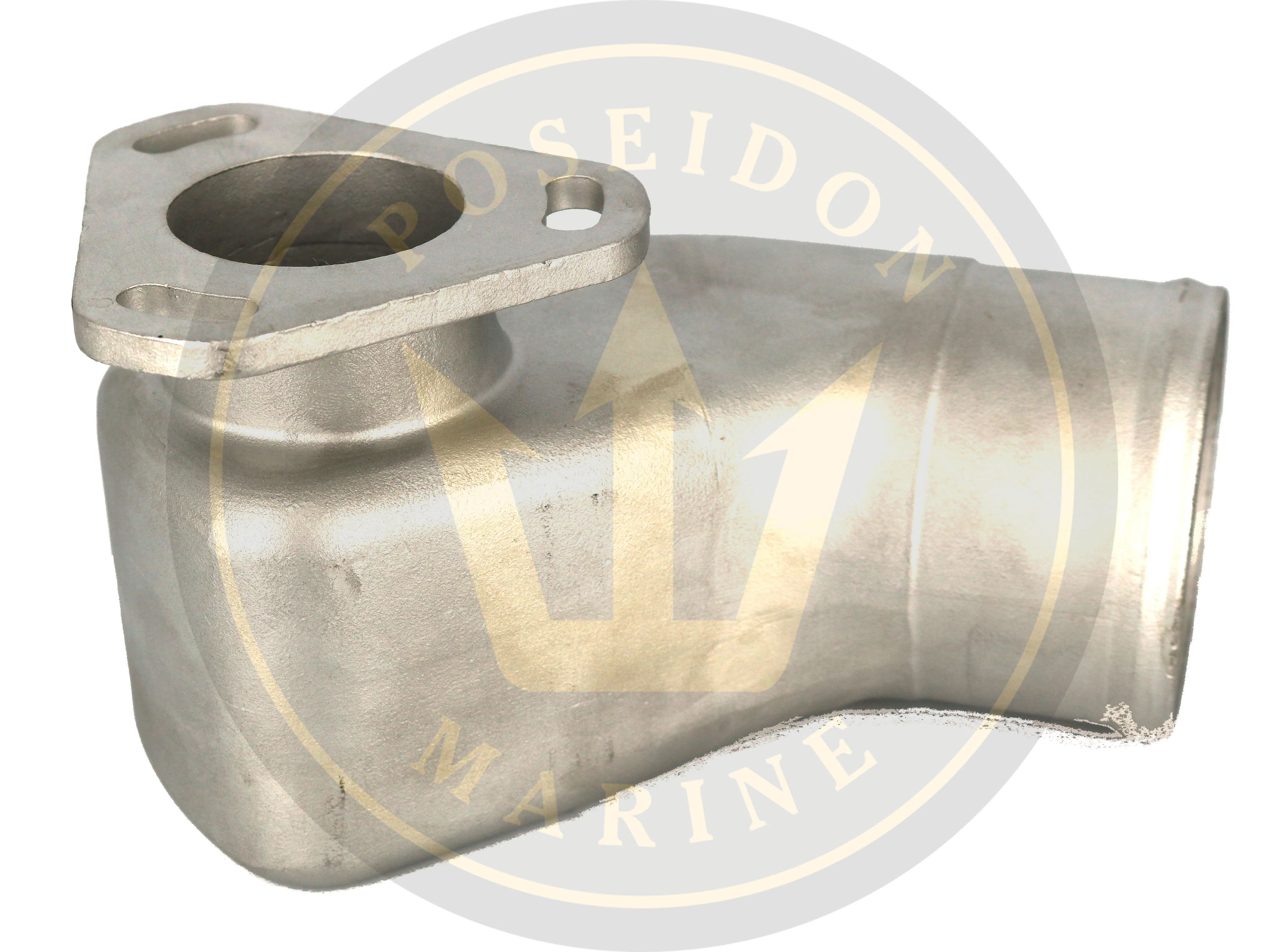 Recmar® Stainless steel Exhaust Elbow Yanmar 4JH 129792-13552 129671-13551 - Image 3