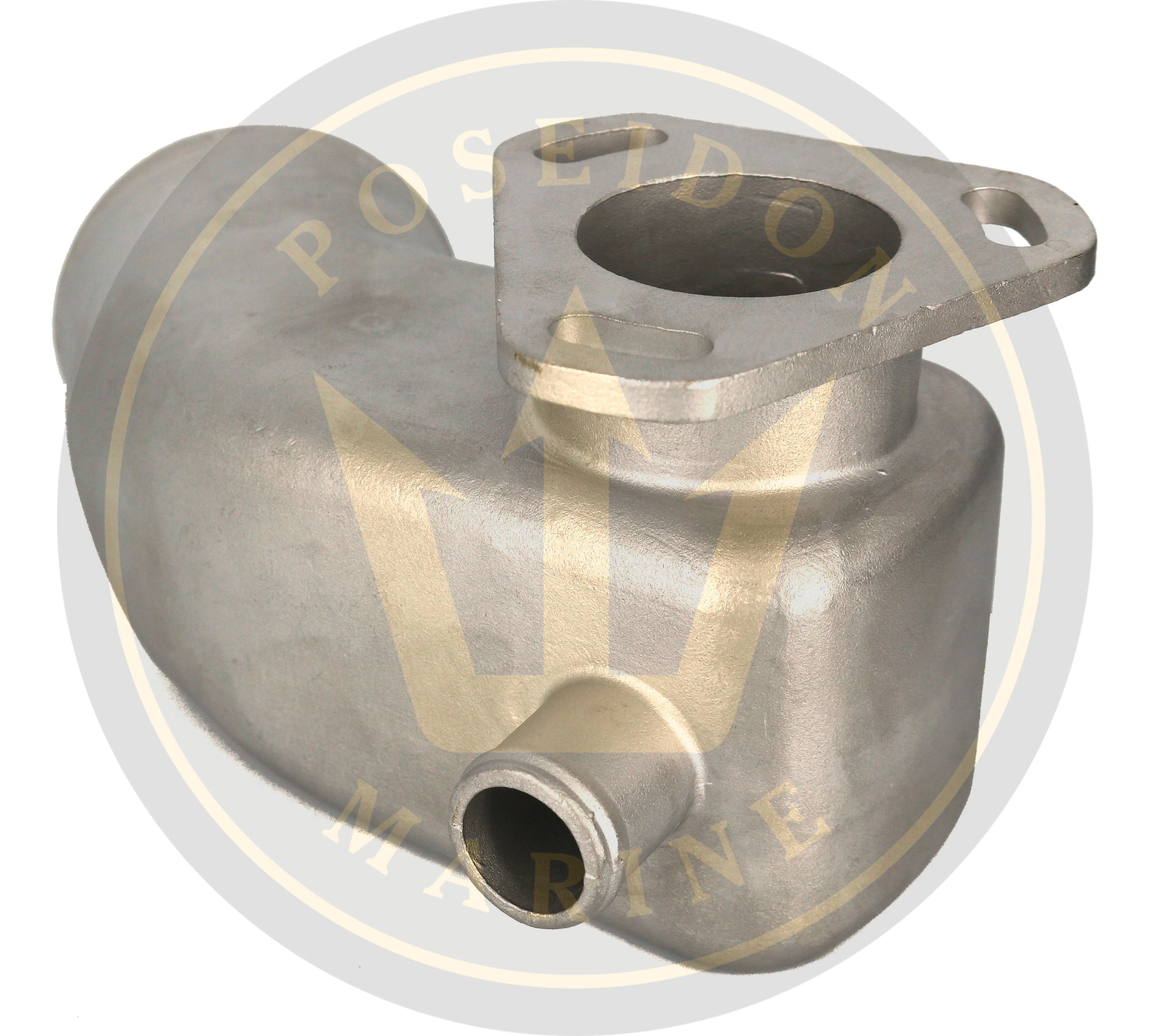 Recmar® Stainless steel Exhaust Elbow Yanmar 4JH 129792-13552 129671-13551 - Image 6