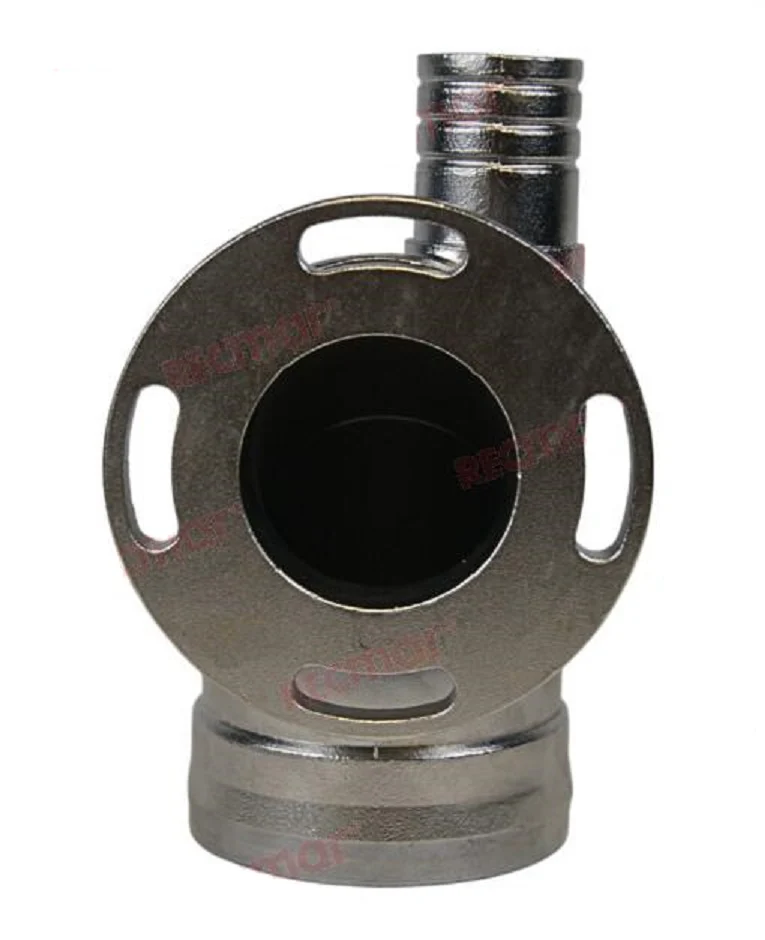 Recmar® Stainless steel Exhaust Elbow Yanmar 4LH-DTZ 4LH-DTE 119173-13501