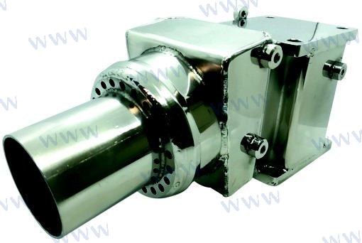 Mercruiser Exhaust Elbow (Low) 316 SS GM V6 & V8 262, 305, 350, 377, 383 MPI (2002+) 4” O.D. RISER