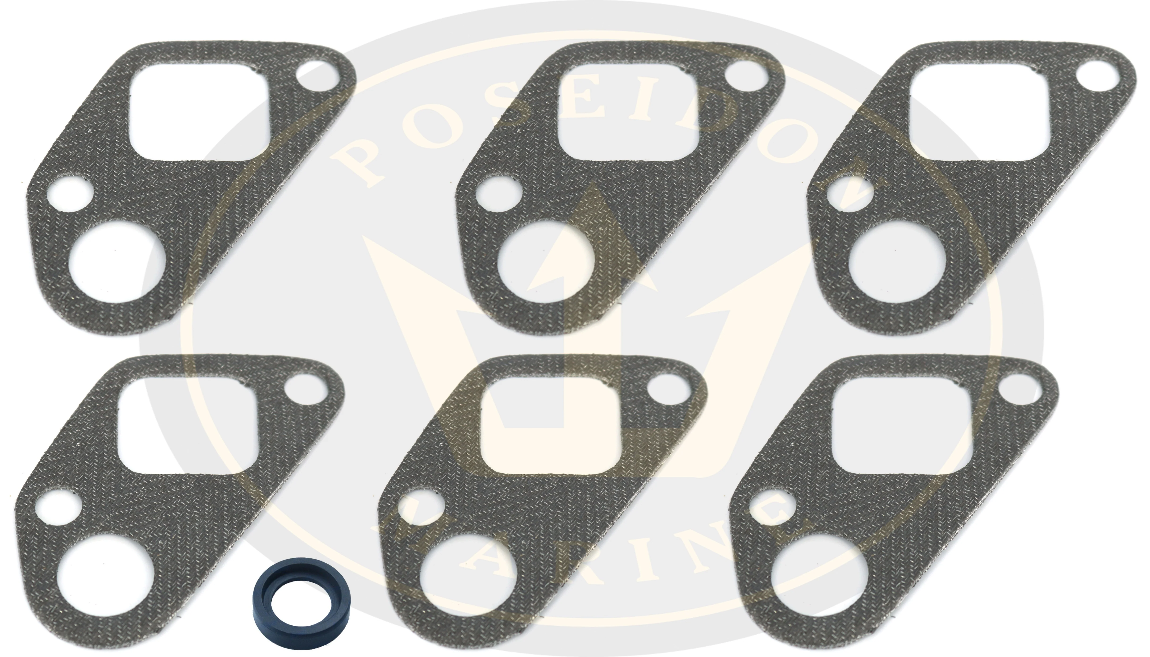 Crom® Exhaust manifold gasket kit for Volvo Penta 838766 876144 - Image 2