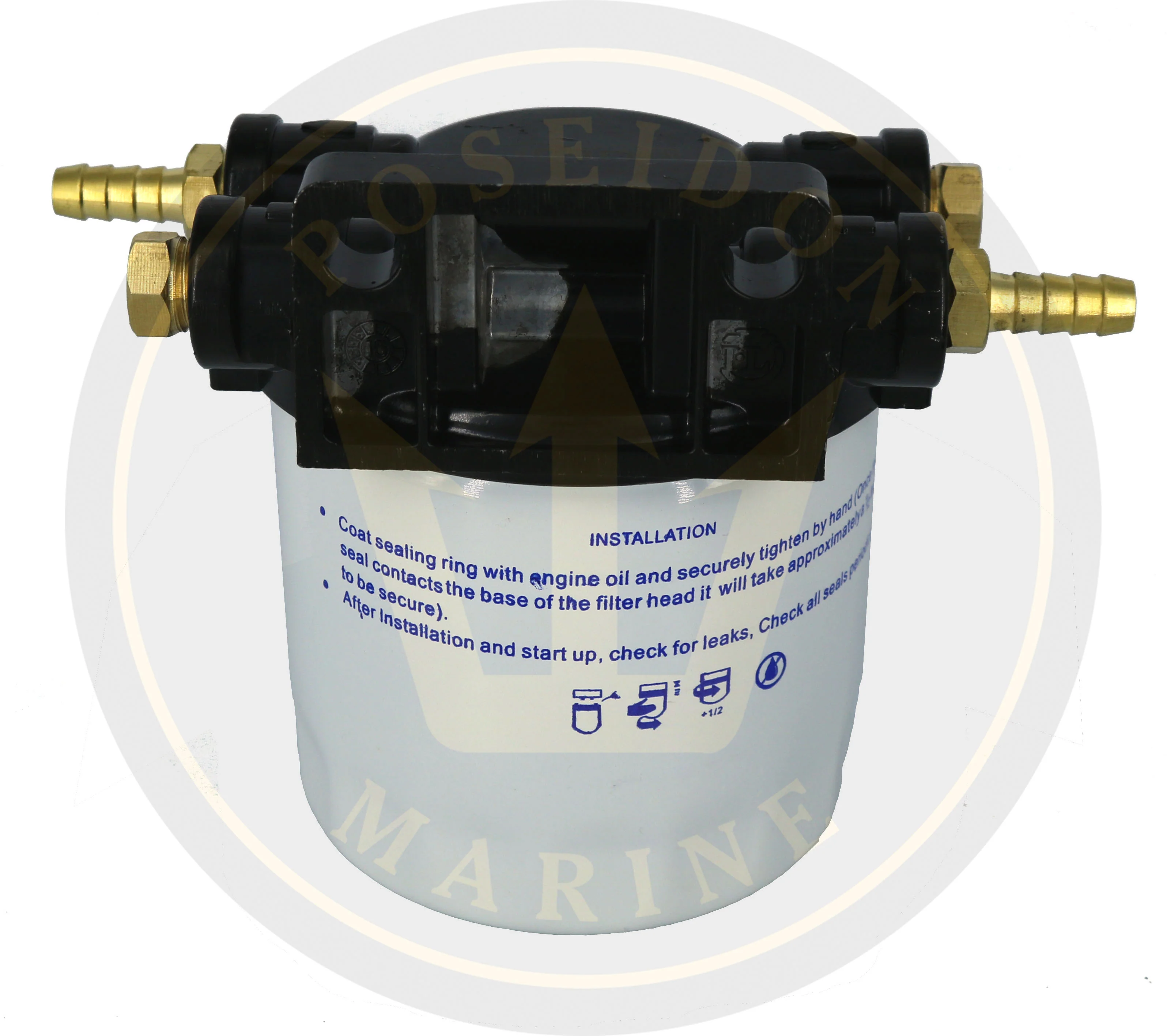 Fuel filter kit for Mercruiser 10 MICRON RO: 89876A3 802893Q01 - Image 2