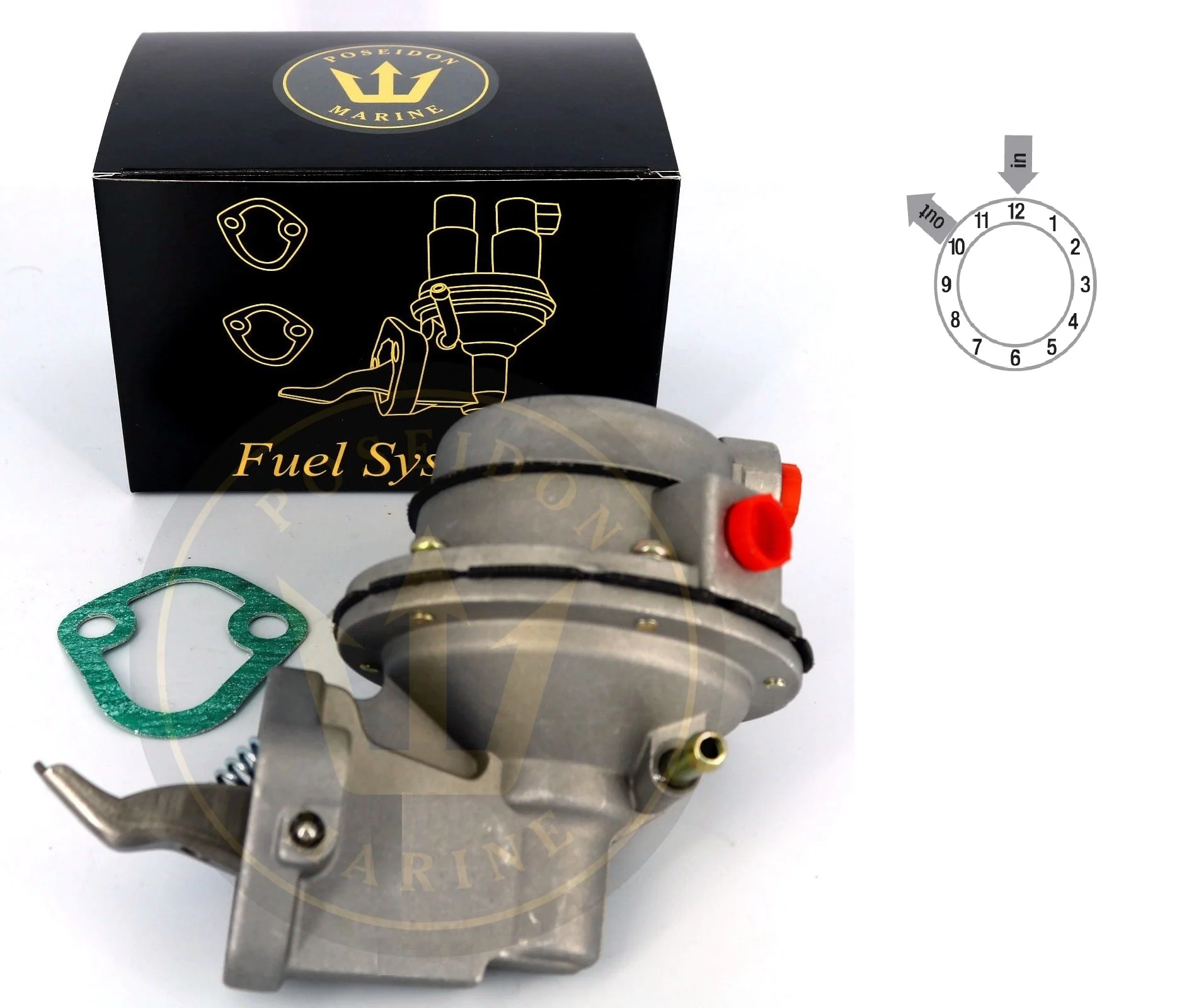 Recmar® Fuel Pump Mercruiser GM V8 454, GM V8 502 861677T 818383T