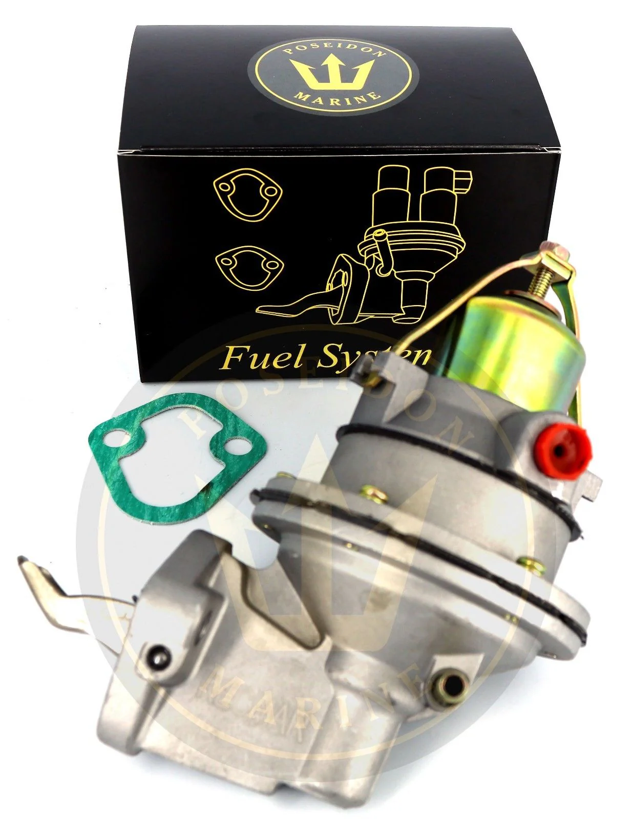 Recmar® Fuel Pump Mercruiser GM 4 cyl (2.5 / 3.0L) MCM 3.7L 3.0L Volvo Penta 3854858 - Image 2