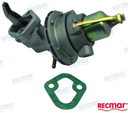 Recmar® Fuel Pump Mercruiser GM 4 cyl (2.5 / 3.0L) MCM 3.7L 3.0L Volvo Penta 3854858 - Image 7