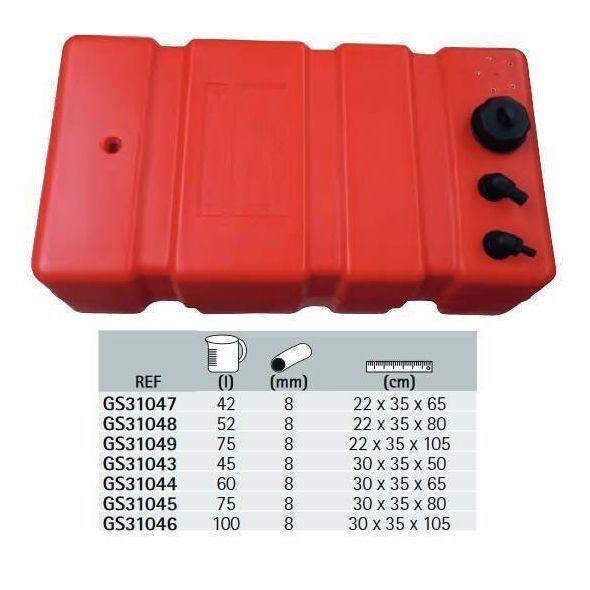FUEL TANK TITANIO 30 C 60L - Image 2