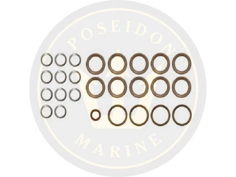 Crom® Fuel washer seal kit for Volvo Penta AD30A AQAD30A MD30A TAMD30A TMD30