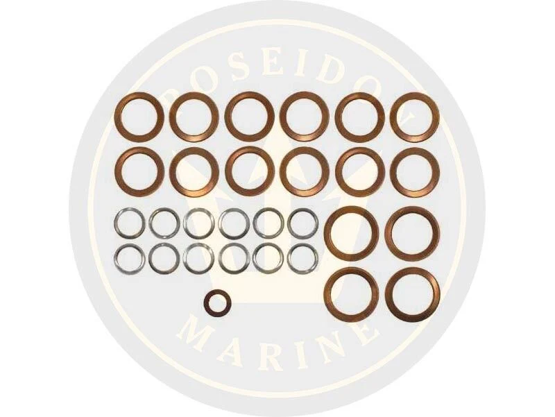 Crom® Fuel washer seal kit for Volvo Penta AD31A AD31D-A AD31XD AQAD31A