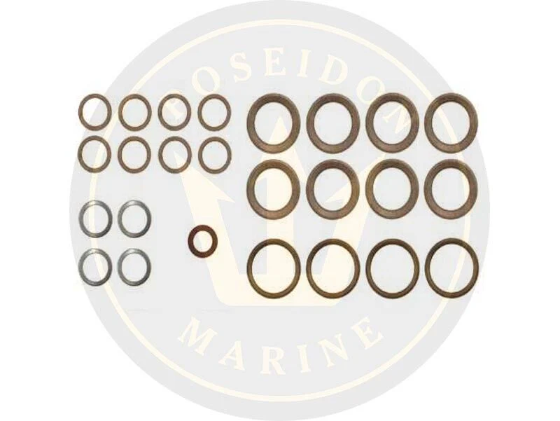 Crom® Fuel washer seal kit for Volvo Penta AD31B TAMD31B TMD31B