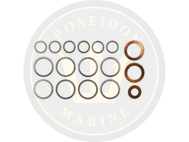 Crom® Fuel washer seal kit for Volvo Penta MD1A MD1B MD2A MD2B MD11C