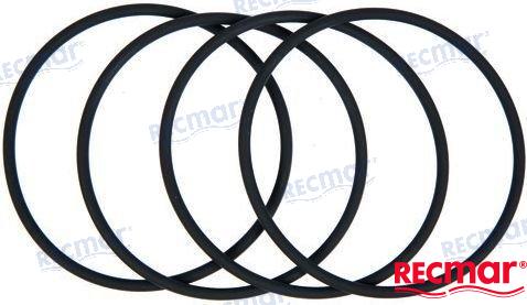 Recmar® gasket kit heat exchanger for Volvo Penta D2-55A D2-55B 3580818 23011