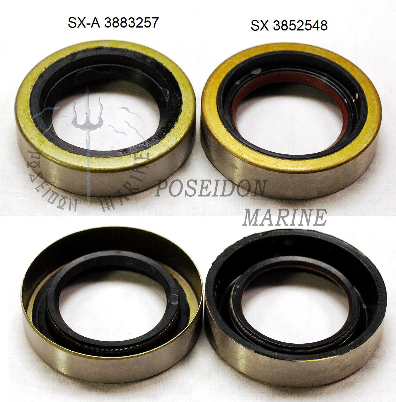 Gimbal seal for Volvo Penta SX RO: 3852548 - Image 2
