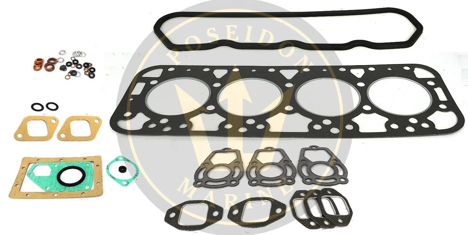 Crom® Head Gasket Set Volvo Penta AQD19 MD19 875420 with 829240 818042