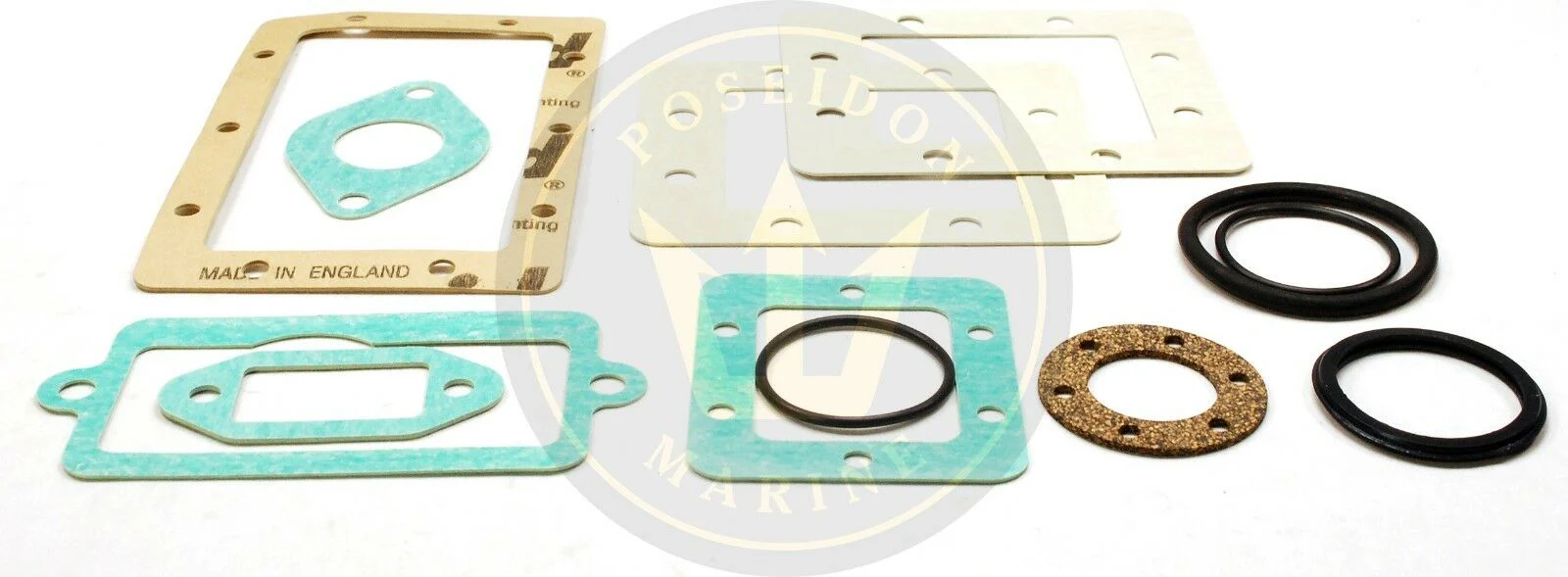 Crom® Heat exchanger seal kit for Volvo Penta AQD29 MD29 AQD32A MD32A 829178 22124 - Image 2