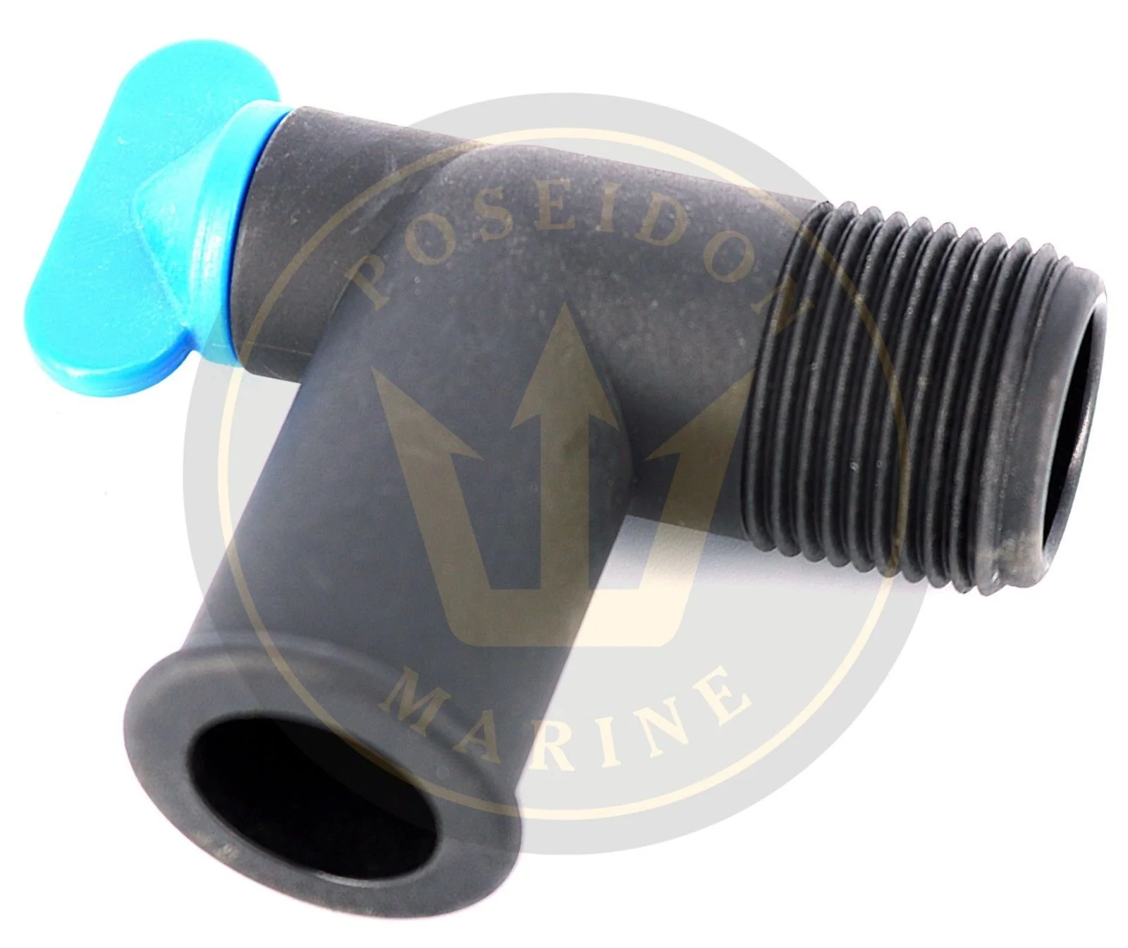 Exhaust Manifold 90 Degree Fitting Drain Plug Elbow for MerCruiser 22-862210A01 - Image 2