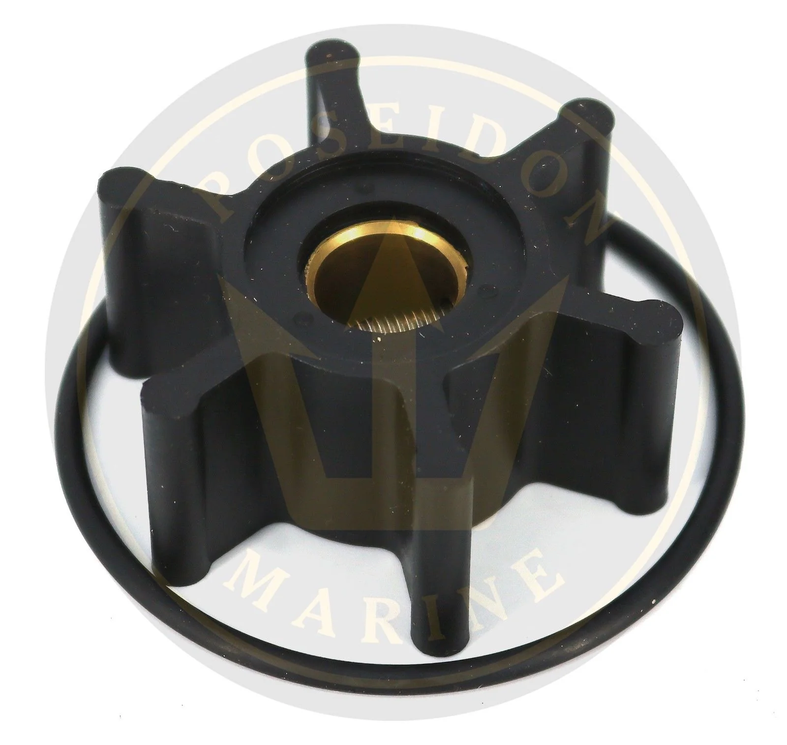 PoseidonMarine® Impeller Yanmar YEU 2YM15 653-0001 653-0001 128990-42200 - Image 2
