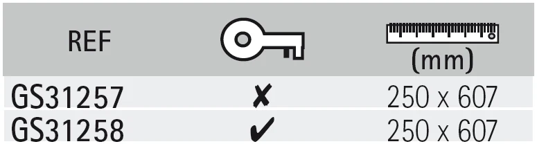 INSPECTION HATCHES 25X60 WITH LOCK - Image 2