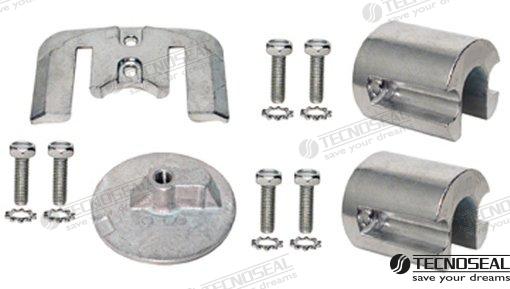 Mercruiser Zinc anode kit for Bravo II and III sterndrives