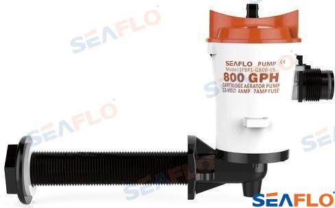 SEAFLO® LIVEWELL PUMP 600GPH 12V ELBOW SFBP1G60005