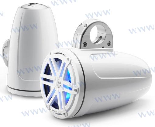 M6 8.8" Tower Coaxial Speakers White Spo 6-880ETXV3-GW-S-GWGW